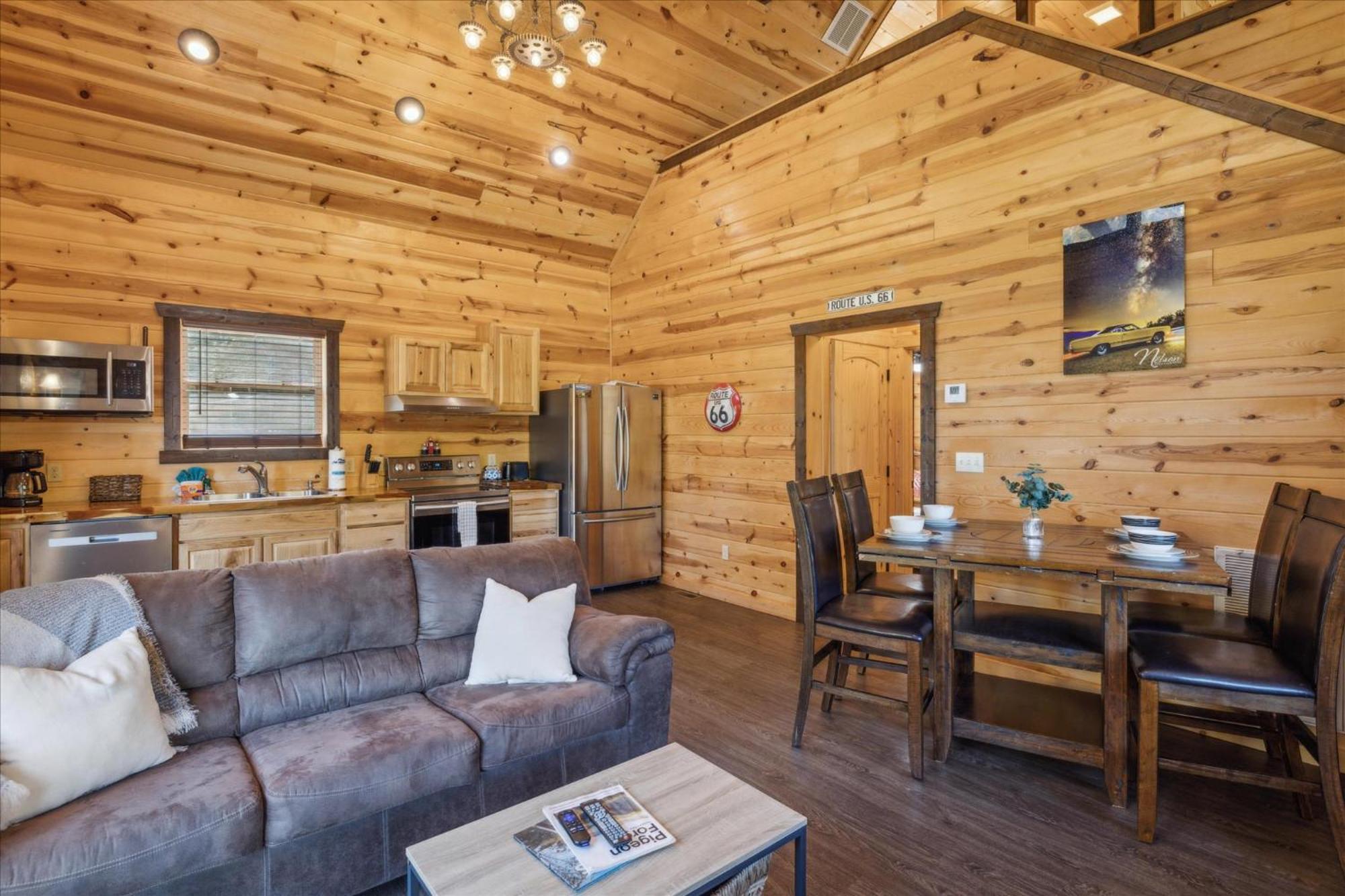 Route 66 Cabin Пиджен-Фордж Экстерьер фото
